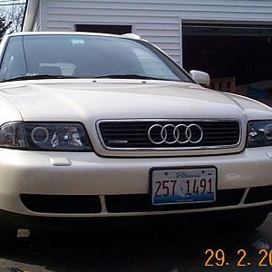 My Audi A4 Quattro