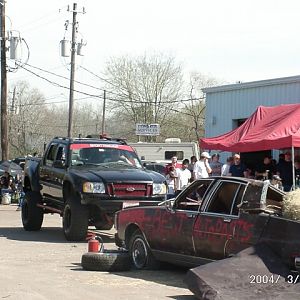 B & C Offroad Car Crush 2004