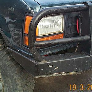 Custom winch bumper 1