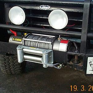 Custom winch bumper 2