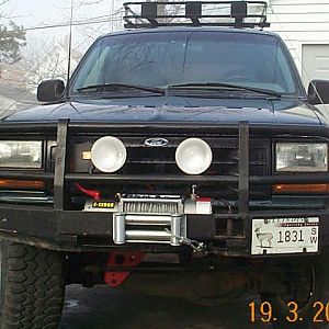 Custom winch bumper 3
