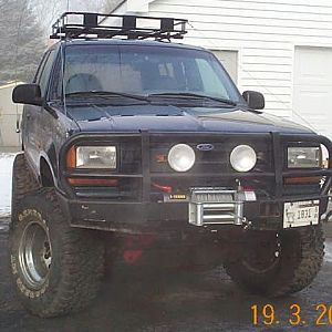Custom winch bumper 4