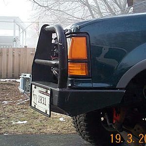 Custom winch bumper 5