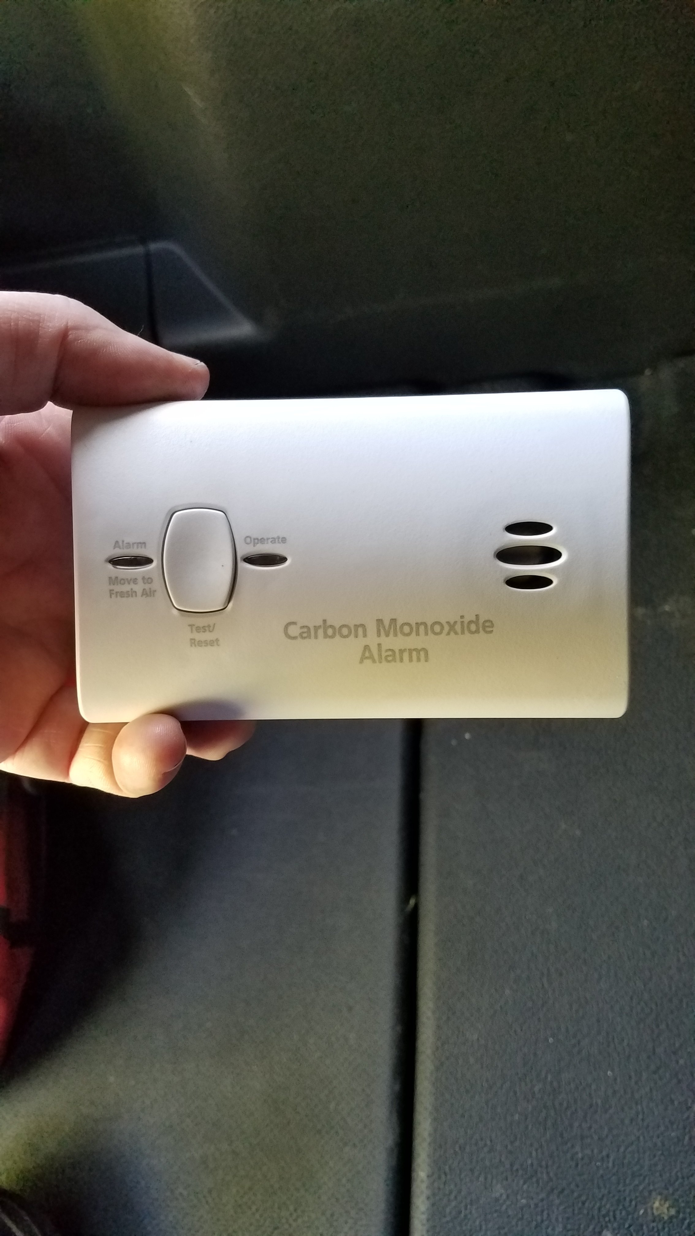 Explorer Carbon Monoxide CO Detector Install 