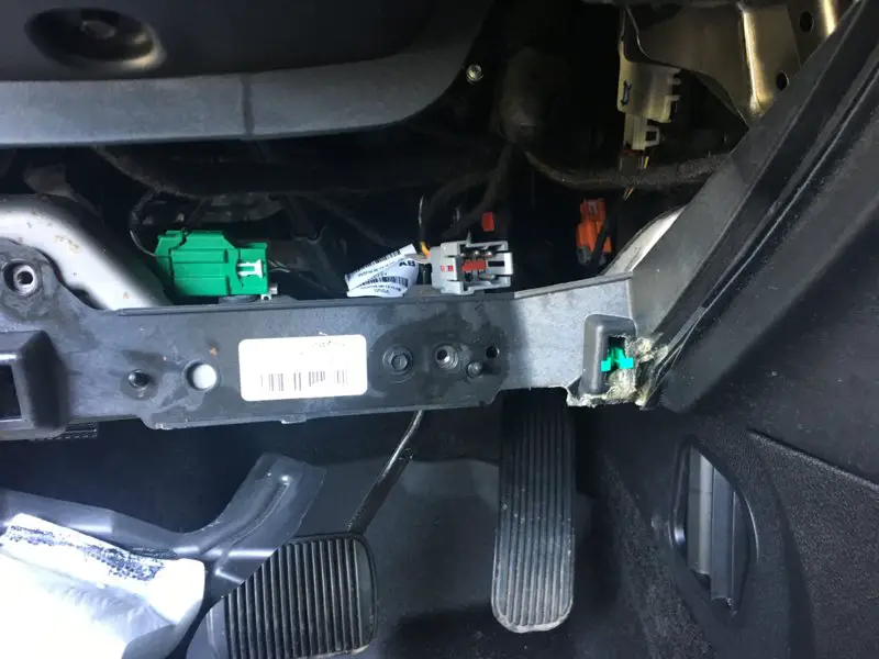 2017 Ford Explorer Brake Controller Plug Location