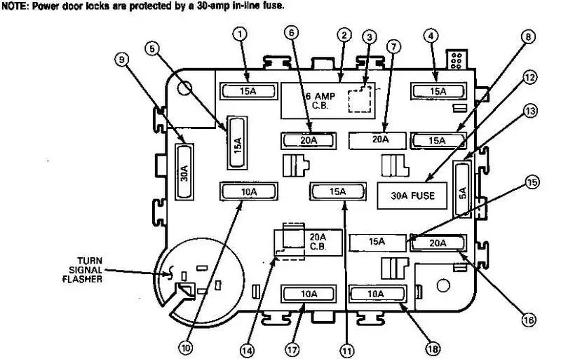 2000 Ford Explorer 40 Fuse Box Diagram
