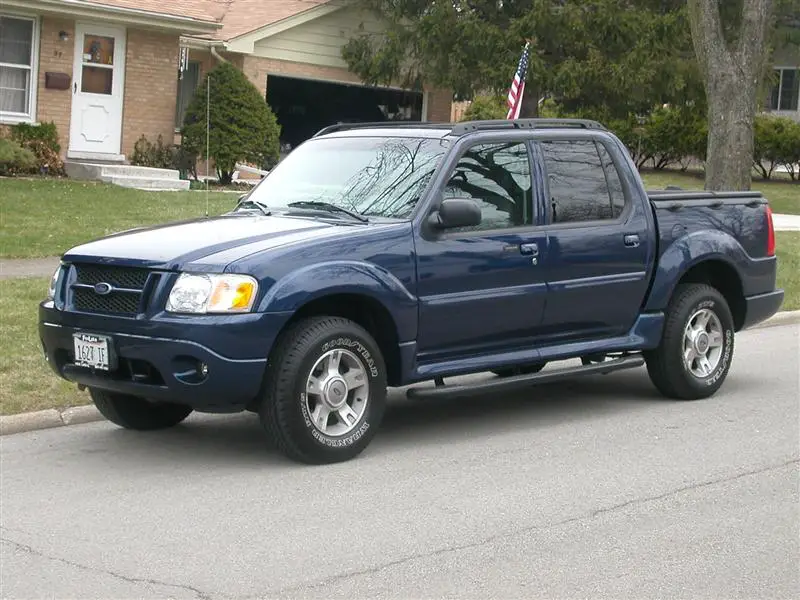 '04 stock sport trac vs '93 lifted ranger
