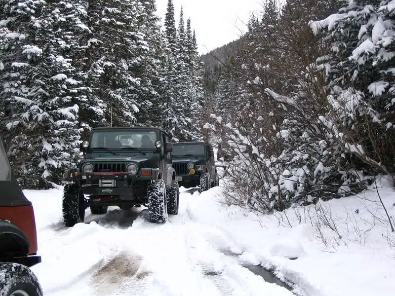 4-wheeling with Jeeps
