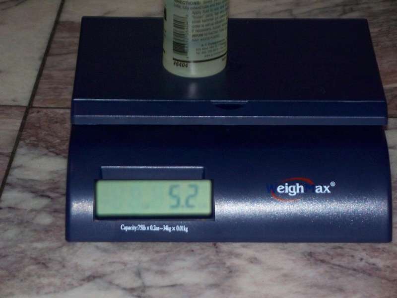 5.2 ounces of oil.