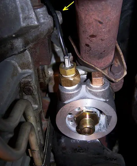 Adapter base installed
