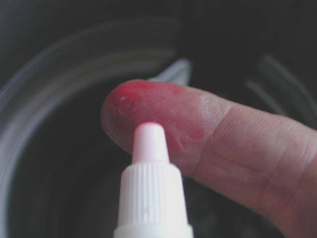 adding lock tite to snot for race