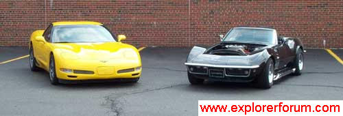 Built 69' Stingray and 01' Z06