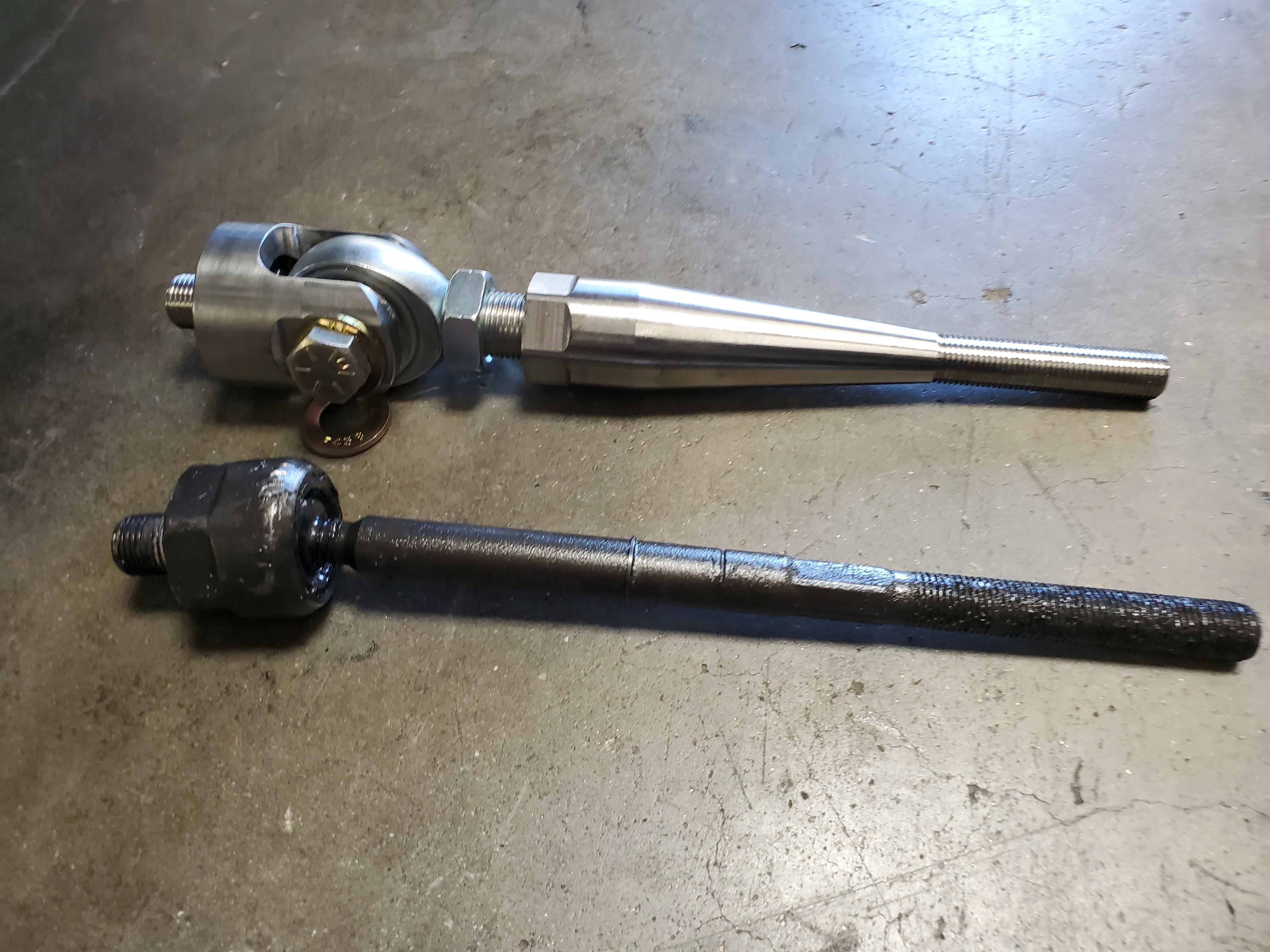 Camburg clevis and tie rod
