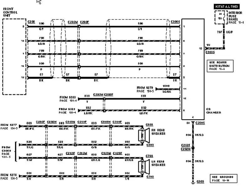 CD Changer Schematic