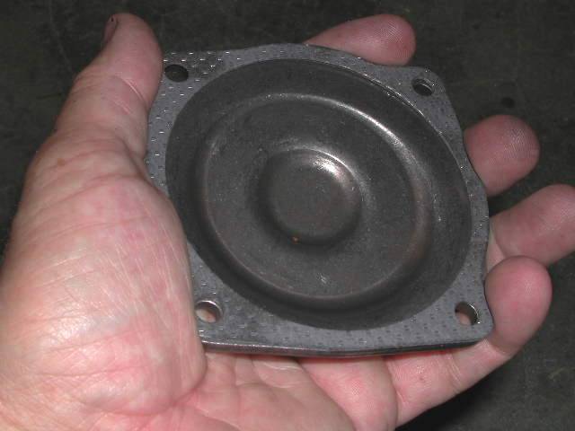cover with new "gasket"