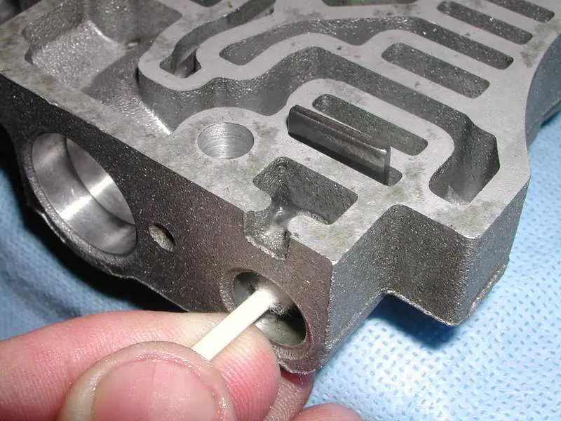 cutback valve bore