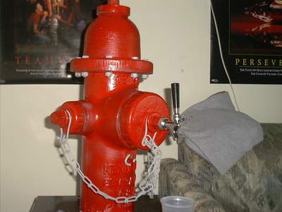 Fire Hydrant Kegerator