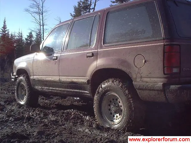 First outing with new tires