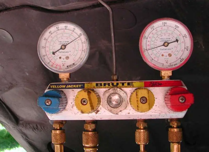 gauges after adding R-22