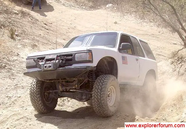 Kicking up some dust
