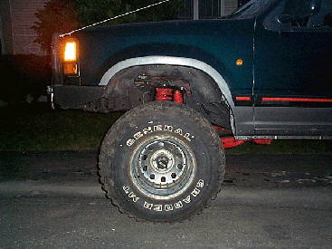 Lifted front