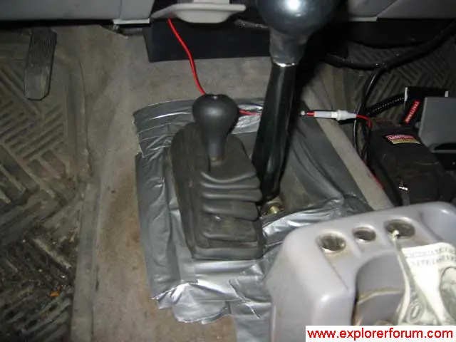 manual t-case shifter