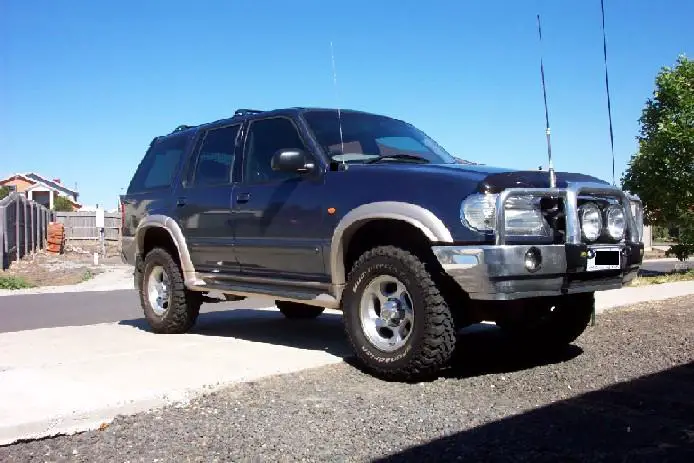 My Aussie Explorer after 2" body lift