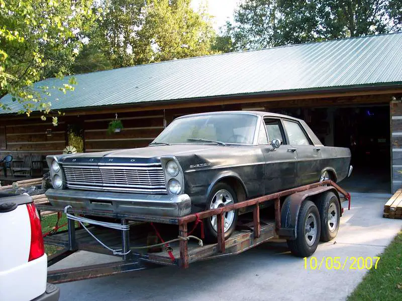 My other current project, 65 Ford custom my parents bought new just after I