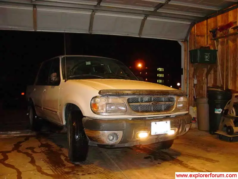 New fog lights installed.