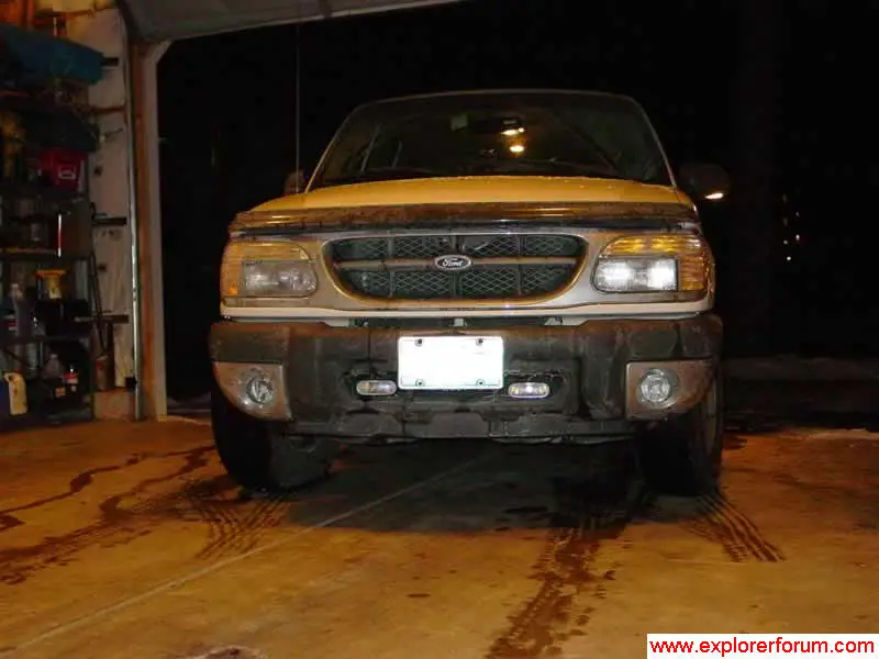 New fog lights installed.