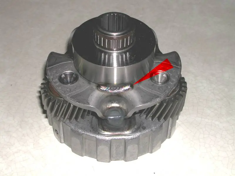 OD planelt with welded race