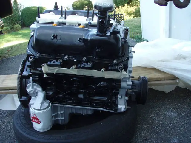 Pass Side-Clean, Rebuilt Motor