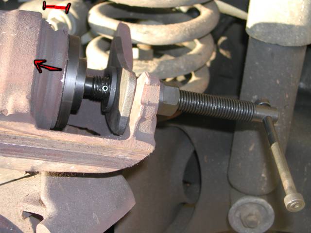 pressing caliper in