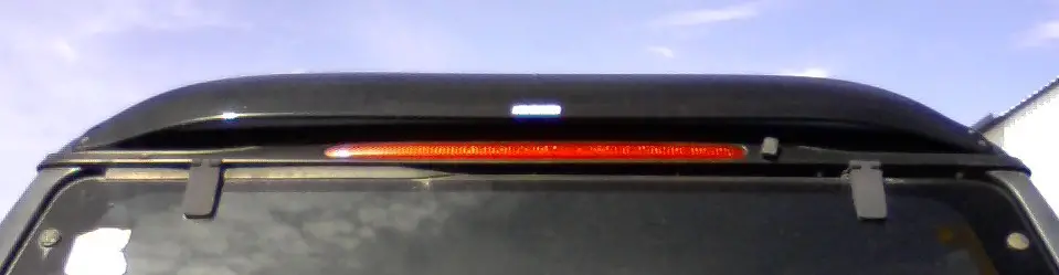 rare Deflecta-Shield rear deflector mounted