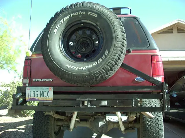 Rear bumper