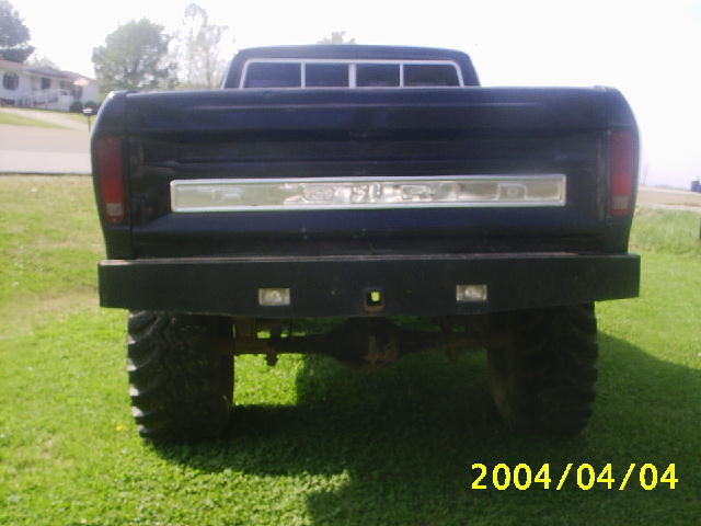 REAR BUMPER