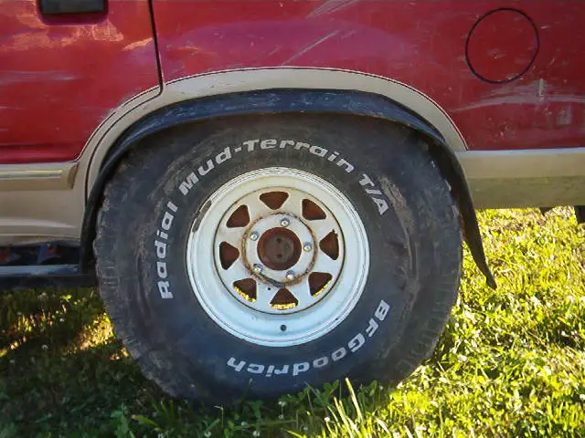 rear flex w/9" & F-150 springs