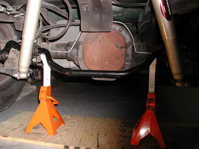 Rear swaybar