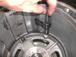 removing the pin