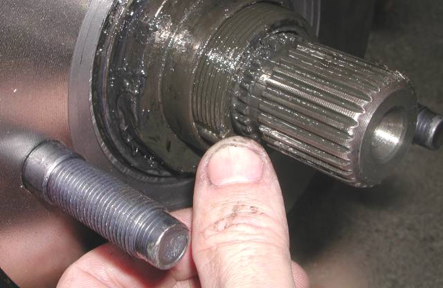 retainer pin install