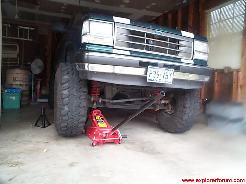 start of Axle swap