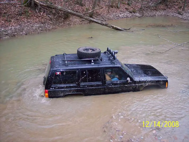 The Heep died here, winched out pulled back.