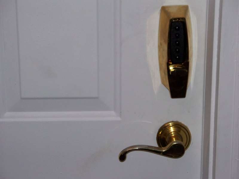 The lock is installed!