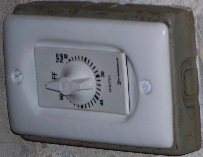 The timer is installed.