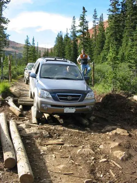 wheeling in the Kia